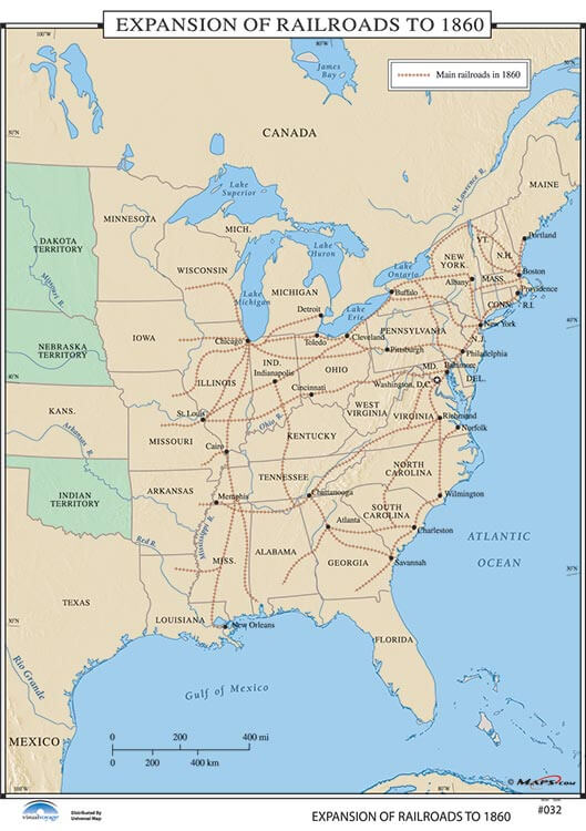 Custom U.S. History Map Sets from Kappa Maps